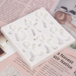 Piparkoogimehe j&otilde;uluseeria Silikoonvorm Fondant Koogivorm &Scaron;okolaadikommid Savivormi K&ouml;&ouml;gi toiduvalmistamise t&ouml;&ouml;riistad hall