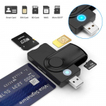 USB 3.0 2.0 kiipkaardilugeja TF Micro SD m&auml;lu ID Pank EMV elektrooniline DNIE DNI Citizen SIM Cloner Connector Adapter
