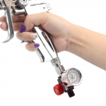 1/4 mini &otilde;huregulaatori ventiili t&ouml;&ouml;riista saba r&otilde;hum&otilde;&otilde;tur koos pihustusp&uuml;stoli otsikuga