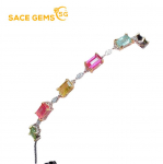 SACE GEMS tsirkoonist k&auml;ev&otilde;ru ehted geomeetrilised helmed keti lingid k&auml;ev&otilde;rud moes peen pulmakingitus t&uuml;druks&otilde;brale naistele mitmev&auml;rviline