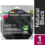 Godrej Expert Creme juuksev&auml;rv Valige 5 v&auml;rvi vahel 20 GM + 20 ML Natural Black 20GM + 20ML