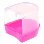 Plastikust lindude veevannikarp Vannipapagoi papagoi rippuva kausi jaoks