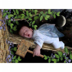 5D Teemantmaaling Ingel Baby T&auml;is&uuml;mmargune teemantmosaiikpilt Rhinestone'i teemanttikandid Full Round 20x30CM