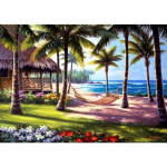 Rand 5D DIY Teemantmaal Rhinestone Pilt Ristpiste komplekt T&auml;ielik teemanttikandid Kinkemosaiik Kodukaunistuse maalimine Full Round 20x30CM