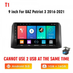 Loominguline Androidi autoraadio videopleier UAZ Patriot 3 jaoks 2016-2021 GPS Auto BT Stereo Carplay WIFI 1280*720P 2 Din