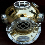 Sukeldumiskiiver l&auml;ikiv viimistlus USA merev&auml;e meres&uuml;vamere sukeldujate kiiver Scuba 18 kiiver