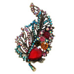 Les Tr&eacute;sors De Lily [R8512] &ndash; mitmev&auml;rviline disainerpross  Sissi  (leht) - 75x40 mm mitmev&auml;rviline