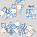 10 tk Pinna s&auml;rav kile simulatsiooniplaadid Kleebis K&ouml;&ouml;k Garderoob Vannituba Kodusisustus Isekleepuvad kristallist k&otilde;vast filmikunstist seinakleebised 10X10cmX10pcs