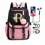 Blackpink 26 inglise kirjadega seljakott t&uuml;drukule, l&otilde;uendist koolikott, laste seljakott, laste reisikott, seljakott, seljakott