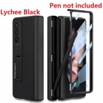 Pu-nahast Samsung Galaxy Z Fold 4 &uuml;mbrise pliiatsihoidja aluse kaitsekate Only Case (No Pen)