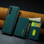 Kukumisvastane nahast telefoni&uuml;mbris Samsung Galaxy Z Fold 4 5g Fold4 Fold3 Fold 3 S23 Ultra S22 Plus S21 Fe rahakoti kate for Galaxy S21 punane