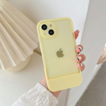 Iphone 13 11 12 14 Pro Max &uuml;mbrise aluse hoidiku l&auml;bipaistev kate Iphone Se 3 2022 2020 Xs Xr 7 8 14 Plus p&otilde;rutuskindla kaitseraua jaoks for iphone 8 plus kollane