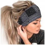 (Projektor)Naiste prinditud peapael, spordijuuksed laia servaga joogapeapael, pehme juuksepael Peakatte komplekt juuksepael 9