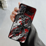 Samurai Dragon Wolf Maski &uuml;mbris Xiaomi Redmi Note 12 11t 11s 11 10 8 Pro 9 9s 9t 8t jaoks Mi 10 8 9a 9c 10c 12c K40 jaoks For Redmi 12C