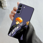 Jaapani Comics Bleach Kurosaki Ichigo &uuml;mbris Samsung Galaxy S23 S22 S21 S20 Fe Ultra S10 S9 S8 Plus Note 20ultra 10plus kaanele For Samsung S21Ultra