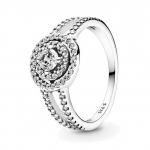 Lr Rose Flower Gold Love 925 Silver Ring Pan Luksuslik Tsirkoonium S&uuml;da, Naiste Pulmad Kihlus Peen Ehted T&uuml;drukule Lubadus Kingitus 5