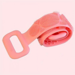 Silikoonist vannilina h&otilde;&otilde;ruv selja kooriv surnud nahka keha massaažihari vannihari h&otilde;&otilde;ruv k&auml;ter&auml;tik du&scaron;ipuhastusvahend WBL 70cm roosa