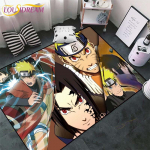 Anime Naruto Mustriga Vaibad Elutoa Libisemisvastane ala Vaip Lapsed Magamistoa Matid Joogamatt Suure vaiba sisekujundus 40cm x 60cm