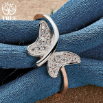 925 h&otilde;bedast liblikas AAA tsirkoonist s&otilde;rmuse ehted 7#