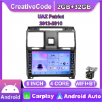 2 Din Androidi autoraadio multimeediumivideopleier UAZ Patriot 2012-2016 jaoks koos nupunupuga Carplay WiFi 2+32GB 2+32GB