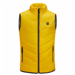 Laste soojendusega jope USB-laadimine elektriliselt soojendusega vest, t&uuml;druk, termiline &uuml;laosa matkapoisile matkavest, soe reguleeritav temperatuur 6T