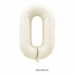 40-tolline suur fooliumist heeliumi numbriga &otilde;hupall 0-9 figuuriga s&uuml;nnip&auml;evapeo kaunistustega laste pulma&otilde;hupall 0