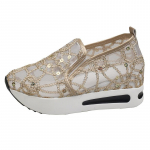 Kevadine ja s&uuml;gisene s&uuml;gav suvine v&otilde;rk Single Shoe kallak Konts Paks tald Konts Slip-on Madal vabaajajalatsid Mood Outwear Slip-on vabaajajalatsid 35 h&otilde;be