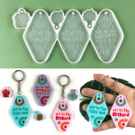 Silikoonist t&auml;hed v&otilde;tmehoidja vaigust epoksiidvormi ripats k&otilde;rvar&otilde;ngaste valamine isetegemine