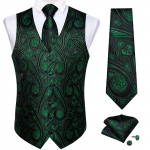 Dibangu Punane vest meestele Paisley vest Lips ja taskur&auml;tik pulmavesti komplekt pidulik &uuml;likond Vest meestele XL kaadmiumroheline v&auml;rv