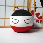 20cm Polandball Pl&uuml;&scaron;inukk Riigipall Anime L&uuml;hike T&auml;idetud Pl&uuml;&uuml;sist M&auml;nguasi GERMANY
