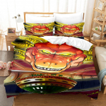 Multikakujuline Animatsiooniga Voodipesukomplekt Multikakujuline Loomakujuline Tekikott Padjap&uuml;&uuml;r Kodu Voodipesu Komplekt AU/EU/US T&auml;issuurus &Uuml;he-/Kahekohaline Voodi Baby 100x135cm