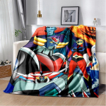 Goldorak Actarus Mazinger Z tekid UFO Robot Grendizer Anime villane tekk voodi Diivan tr&uuml;kitud &uuml;lipehme soe voodikate 150cmx180cm