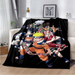 Naruto tekk Kvaliteetne flanellist soe pehme pl&uuml;&uuml;s diivanvoodi tekk sobib konditsioneeriga tekk p&auml;evatekk 150x180cm