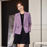 Moodne l&uuml;hike &uuml;likond jakk Naiste s&uuml;gis talv s&uuml;gis uus temperament vabaaja &uuml;likonnad XL lilla