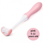 3D laste hambahari Kolmepoolne U-kujuline pakend 360 kraadi ilma ummikuteta P&otilde;hjalik hooldav hambahari YSL