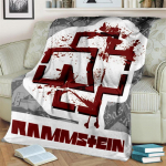 3D R-Rammstein Heavy Metal Band Sildi tekk, Pehme tekk koju Magamistoa voodi diivan Pikniku reisikontori kattetekk lapsele 150cm x 200cm