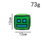 Uus toode Geometry Dash Plush Geometry Sprint Game Plush Toy Doll 12cm