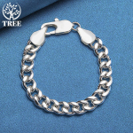 925 h&otilde;bedast 10 mm k&uuml;lgketiga k&auml;ev&otilde;ru ehted 20cm