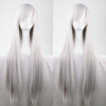 Naiste 80 cm pikad sirged parukad Mood Cosplay kost&uuml;&uuml;m Anime Hair Party Full Parukad