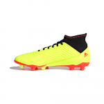 Adidas Predator 18.3 P&auml;ikesekollased Meeste Jalgpallisaapad Tuumikmust P&auml;ikesepunane DB2003 40⅔