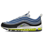 Nike Air Max 97 OG Atlantic Blue Meeste tossud Voltage-Yellow Metallic-Silver Black DM0028-400 38.5