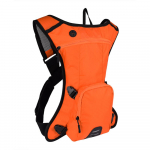 Mootorratta seljakott Kaasaskantav niisutuspakk Kerge spordikott, mis &uuml;hildub 2-liitrise veep&otilde;iega oranž