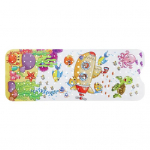 Vannimatt Multikas tr&uuml;kitud libisemisvastane drenaažiavadega Tugevad iminapad Ohutu l&otilde;bus suplemiskogemus Laste du&scaron;imatt Whale