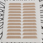 Uued n&auml;htamatud kahe silmalau teibiga veekindlad kiudkleebised naistele silmalaugude isekleepuvad l&auml;bipaistvad silmalaugude kleebised 90pair