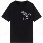 La Linea T-s&auml;rk Unisex Mood T-s&auml;rgid Puuvillane T-s&auml;rk Laste Hip Hop Topid T-s&auml;rgid Line Osvaldo Cavandoli T-s&auml;rgid Naiste T-s&auml;rk poiss 2XL