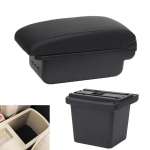 Hyundai Elantra Touring I30 FD i30cw 2007-2011 Autole K&auml;etoe Kasti Keskkonsooli Hoiustamise Tarvikud Salongi Detailid USB Laadimine must