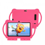2024 BDF Kid Tablet K5 Android13 4GB+64GB WiFi Bluetooth 4000mAh 7tolline LCD Standard roosa