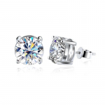 D v&auml;rv 0,5-8CT 3 v&auml;rvi Moissanite naastk&otilde;rvar&otilde;ngad naistele Meeste peok&otilde;rvaehted Sterling h&otilde;be 925 s&auml;delev teemantk&otilde;rvar&otilde;ngas 0.5ct and 0.5ct