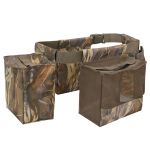 Reguleeritav Dove Belt jahinduskott koos m&auml;ngukotikestega, veepudeli kandja jahipidamiseks kamuflaaž