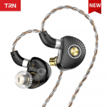 TRN TA3 K&otilde;rvaklapid Kolmekordne &Uuml;he rauaga Vahetatav Keermega Tuletatud Bass Kahe magnetiga &Uuml;mmargune Raud Peakomplekt 3.5mm without MIC must